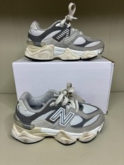 New Balance 9060 Rain Cloud PS Size 11 Grey Sneakers Shoes Athleisure PC9060GY