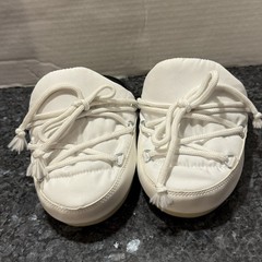 MOON BOOT Full Moon Icon Nylon Mule White EU 33/34 USA 2 2.5