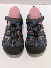 Keen Big Kids Newport H2 Waterproof Gray Blue Shoes Sandals Size 5 Youth EU 37