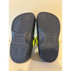 Crocs Star Wars Yoda Clogs Kids Size 10 11 Navy Green Excellent Shoes NWOT