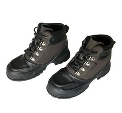 Fila Kid’s WeatherTech Boots Color Espresso Brown Black Size 1.5 Used Pre Owned