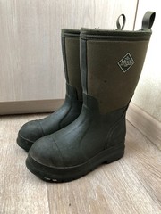 The Original Muck Boot Company Kids Neoprene Rubber Boots Green Size EU 30