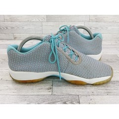 Nike Jordan Future Low GG Wolf Grey Blue White Shoes 8 Y 8Y Sneakers 724814 014