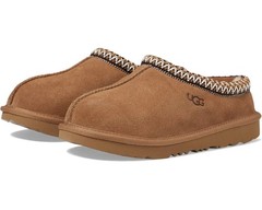 UGG Tasman II 1019066K-CHE Slipper Kids 6 Chestnut Wool Lined Cozy Shoes RHS6251