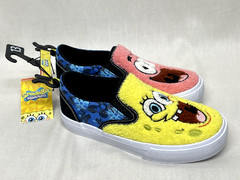 SPONGEBOB SquarePants & Patrick Kids Slip On Fleece Sneakers