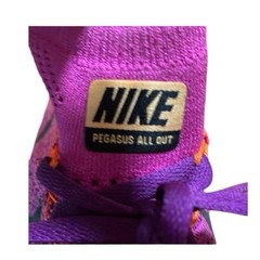 Nike Zoom Pegasus Flyknit 859622-500 Purple Pink Orange Sneakers 5Y Women 6.5