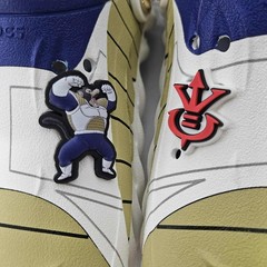 Crocs Vegeta Echo Clog Dragon Ball Z Anime Graphic Shoes Big Kids J6