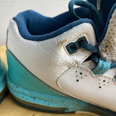 Jordan Flight Origin 2 White Teal 4Y Kids Youth Fits Women 5.5 Sneakers 2014
