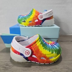 Stride Rite 360 Bray Boys Toddler Size 5M Light Up Clogs Beach Pool Summer