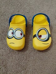 Crocs Classic Clog Despicable Me Minions Fun Lab AM Minions Big Kids Size C13