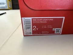 DA5381-102 Nike Court Legacy Size 2y