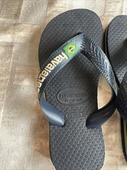 Havaianas Slippers Pool Size 25-26 Blue