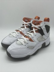 Nike Jumpman Two Trey GS White Black Starfish Sneakers (DQ8431-108) New in Box