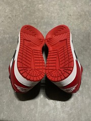 NEW Jordan 1 Low Bred Toe Chicago Black Red Retro RARE 553560-612 Size 5.5 – 7