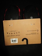 Dakota Fleece No Place Like Gnome Kids Christmas Buffalo Plaid Slippers Size 4