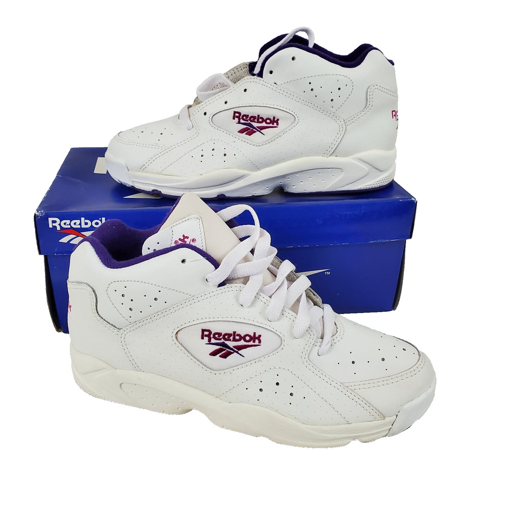 Reebok Vintage 1990s Hyperlite Mid Sneakers Juniors Youth US 5 UK 4.5 EU 36.5