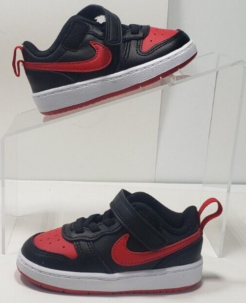 Scarpa Ragazzo Nike Court Borough Low 2 (TDV) BQ5453 007 New size c6