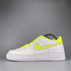 Size 6.5Y Women’s 8 Nike Air Force 1 LV8 White/Volt Unisex Sneakers Casual Shoes