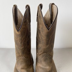 Cody James Oiled Dust Brown Leather Western Boots Youth 6 D Style 43034Y