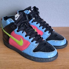 Nike Dunk High GS Kids‘ 4 Blue Retro Vintage 80s Style Sneaker Bright Y2K