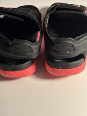 Nike Sunray Adjustable Sandals Size 7c Black/pink Size 7