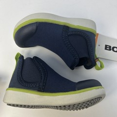 Bogs Kicker Chelsea Kids Boots Navy Blue Water Resistant Slip-On Toddler Size 4