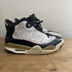 Air Jordan Jordan Dub Zero Gs Metallic Gold Sneakers 311047-005 Sz 3.5Y