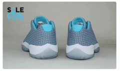 Nike Jordan Future Low GG Wolf Grey Blue White Shoes Sneakers 724814-014