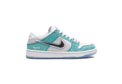 Nike SB Dunk Low April Skateboards (PS) FZ6106-300 US Preschool Size