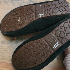 UGG Dakota Mocassin Slipper Shearling Suede Warm Cozycore Sport Kid Size 3 Black