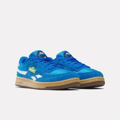 Reebok Club C Revenge Cookie Monster Little Kids Shoes Size 3 Blue 100245354