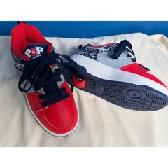 Pop by Heelys Kids Roller Shoes Red Grey Navy Blue Skate Sneakers Wheels