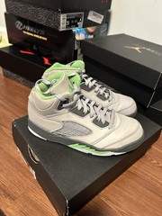 Size 1.5 (PS) – Jordan 5 Retro 2022 Mid Green Bean