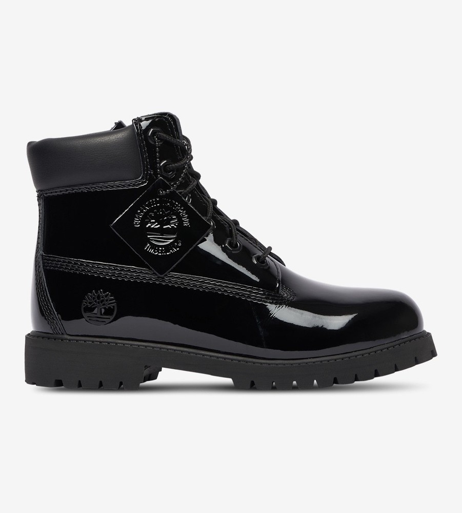 Timberland Premium 6″ Waterproof Patent Leather Boots Brand New big kids/womens
