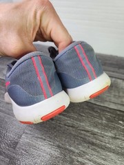 NEW NIKE Flex Contact (gs) 917937-402 DARK SKY BLUE RACER PINK SZ 6.5Y