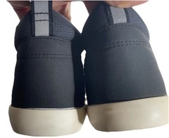 Cat & Jack Strap Closure Black and White High Top Sneaker Shoes Kids US 4–NWT
