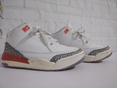 Jordan 3 Retro (PS) White/cosmic Clay-sail Size 13c