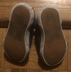 Sperry Kids Gray Blue Sneaker Shoes Size 5.5 Hook & Loop Closure ✨Free Shipping✨
