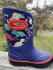 Lone Cone Dinosaur MudBoots Shoes Blue Colorful Size US 8 $69