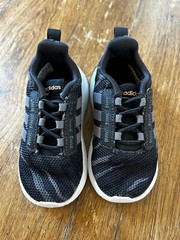 Adidas Racer TR-21 Sustainable Carbon Tiger & Orange Running Shoes | Kids Sz 6