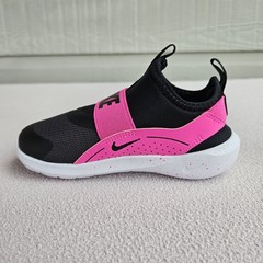 Nike Flex Runner 4 Slip-On Sneaker SZ 9C Black Pink IF2895-604