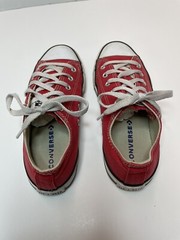 CONVERSE All Star Low Top Red 3J 236 Unisex Canvas Shoes