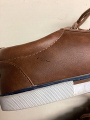 Nautica Shoes Kids Size 5 Brown Berrian Youth Lace Up Boat Sneaker Casual