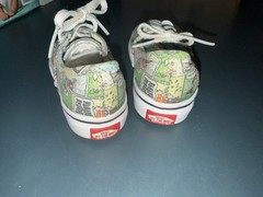 VANS Peanuts Comic Strip Toddler Size 6