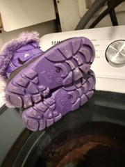 Kamik Waterproof Insulated Winter Lined Snow Boots Purple Fur Sz 9 Snowbug