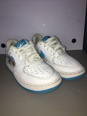 Nike Air Force 1 Low Hare Space Jam lola / bugs bunny TD PS Sz 11c 11 C