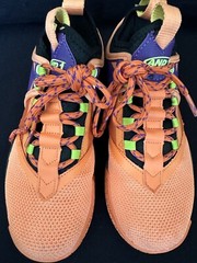 AND1 Charge High Volt Kids ~ Attack Volt Orange ~ Youth Sneakers ~ Size 4