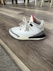 Size 13.5 (PS) – Jordan 3 Retro Low White Cement Reimagined