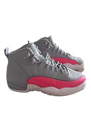 Nike Air Jordan 12 XII Retro PS Wolf Grey Racer Pink 510816-060 Size 6.5Y