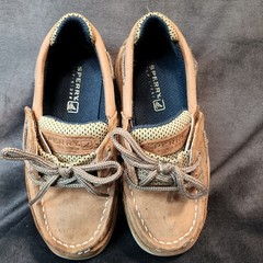 Sperry Docksiders Kids Size 10m Great Condition